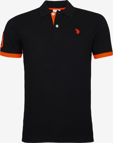 T-Shirt 'Big DBH no 3' U.S. POLO ASSN. en noir : devant
