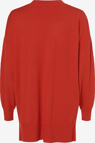 MSCH COPENHAGEN Oversized Sweater 'Neila Rachelle' in Red