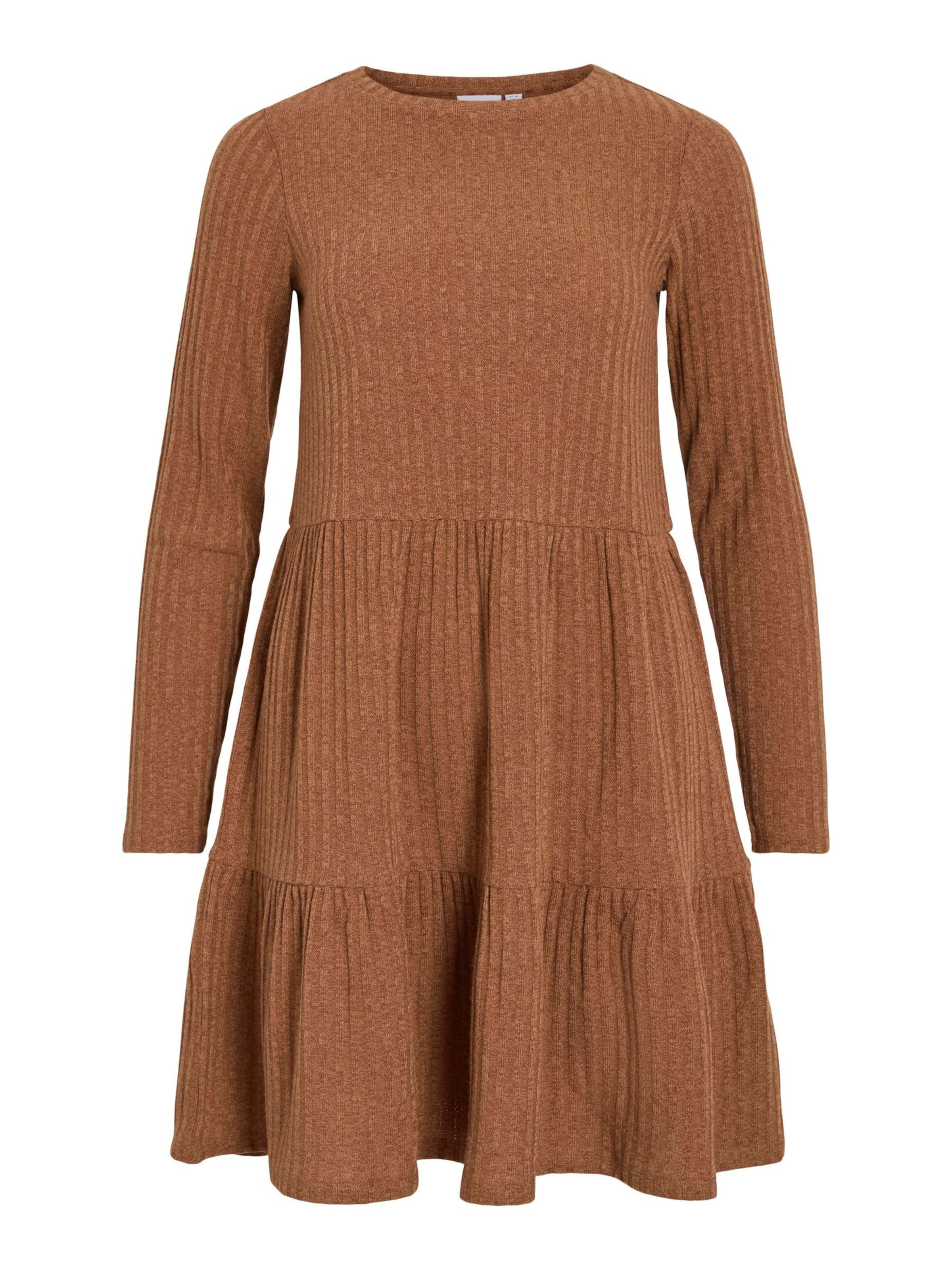 VILA Dress 'VIElita' in Brown: front