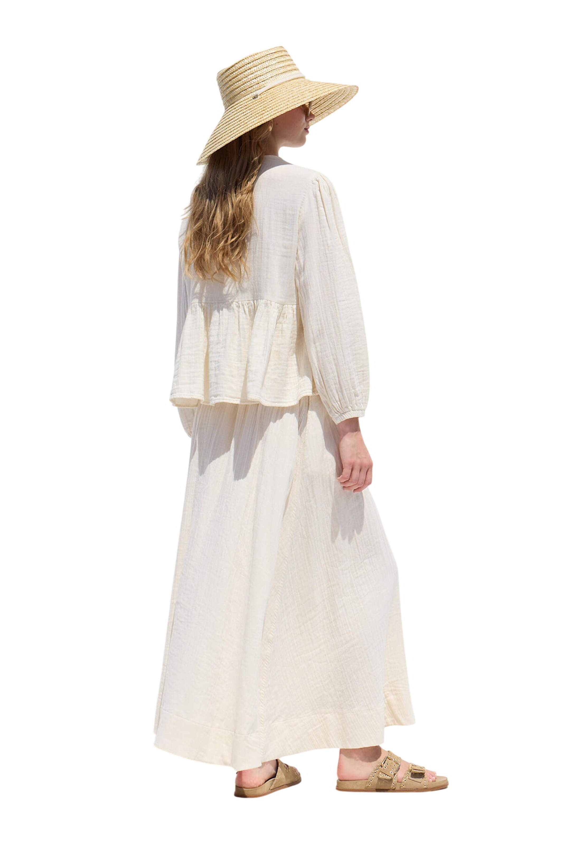 MANUKA Blouse in Beige
