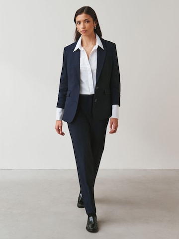 Next Slimfit Pantalon in Blauw