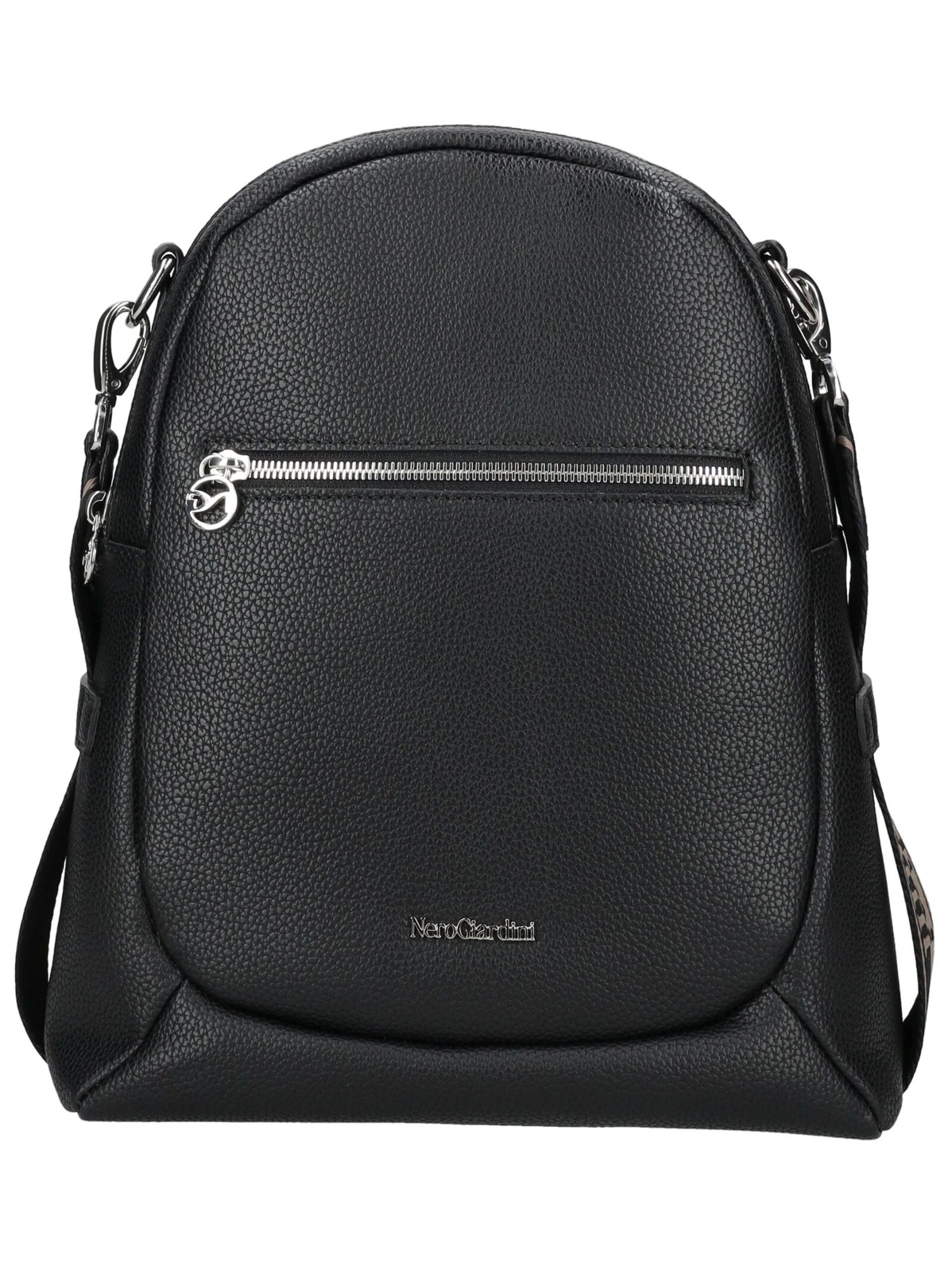 Nero Giardini Rucksack in Schwarz: Vorderseite