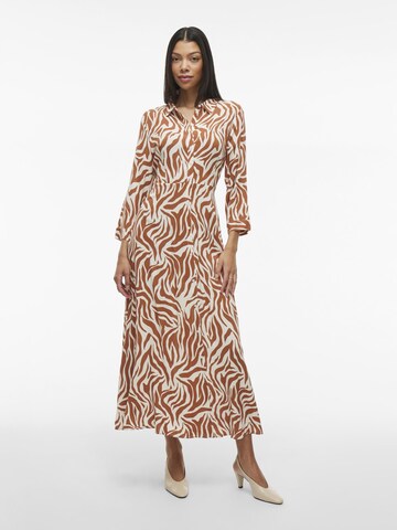 VILA Blousejurk in Bruin