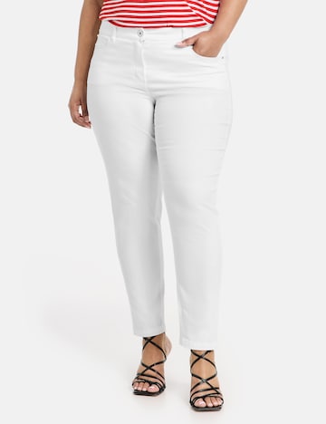 Regular Jeans de la SAMOON pe alb: față