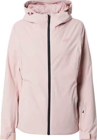 4F Athletic Jacket 'F120' in Pink: front