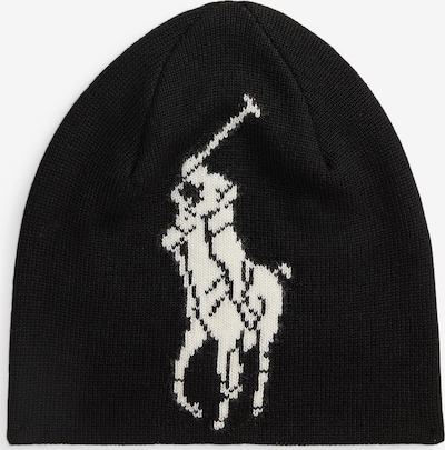 Polo Ralph Lauren Gorra en negro / blanco, Vista del producto