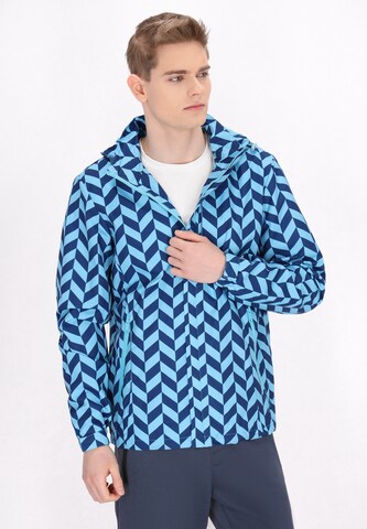 Mo ATHLSR Between-season jacket in Blue: front