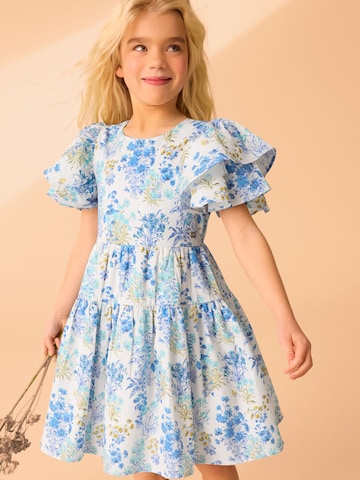 LAURA ASHLEY Jurk in Blauw: voorkant