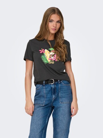 ONLY - Camiseta 'DISNEY' en gris