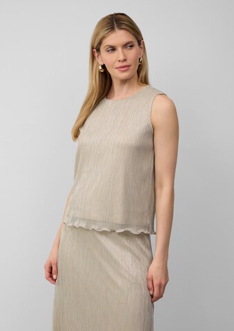 s.Oliver BLACK LABEL Top in Beige: voorkant