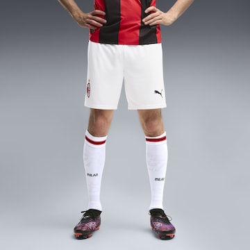 PUMA Regular Sports trousers 'AC Milan 26/27' in White: front