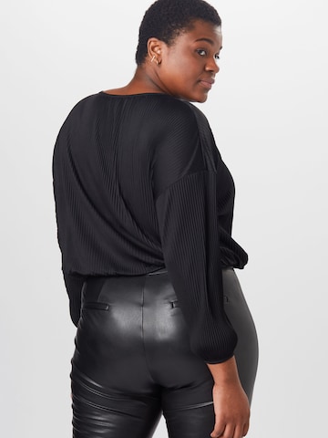 ABOUT YOU Curvy Shirt 'Tia' in Black