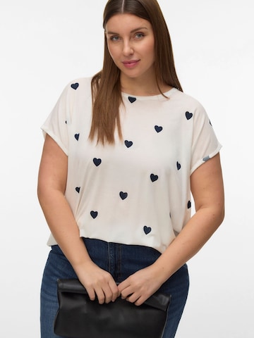 Vero Moda Curve Shirt in White: front