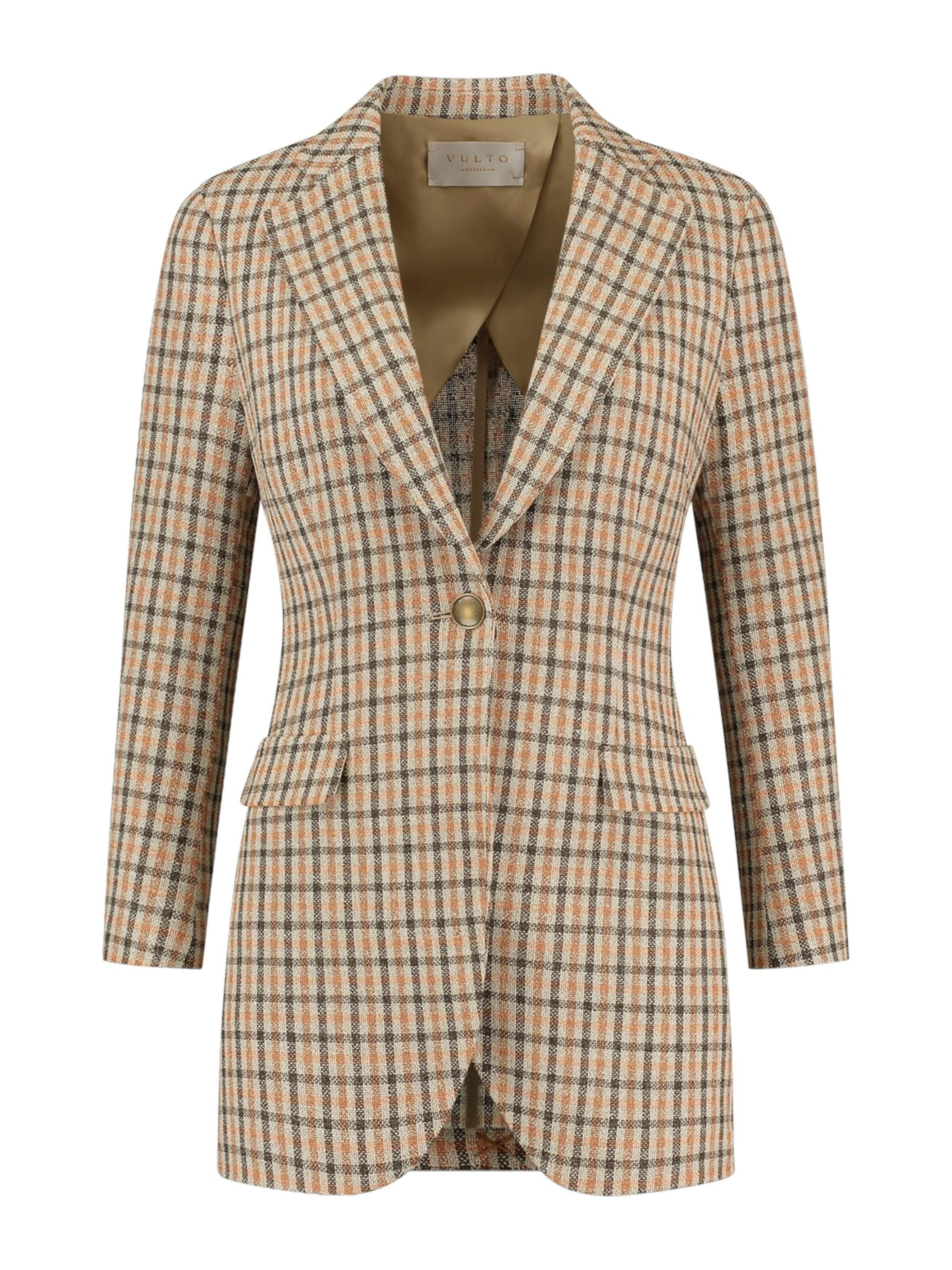 Vulto Blazer in Beige: front