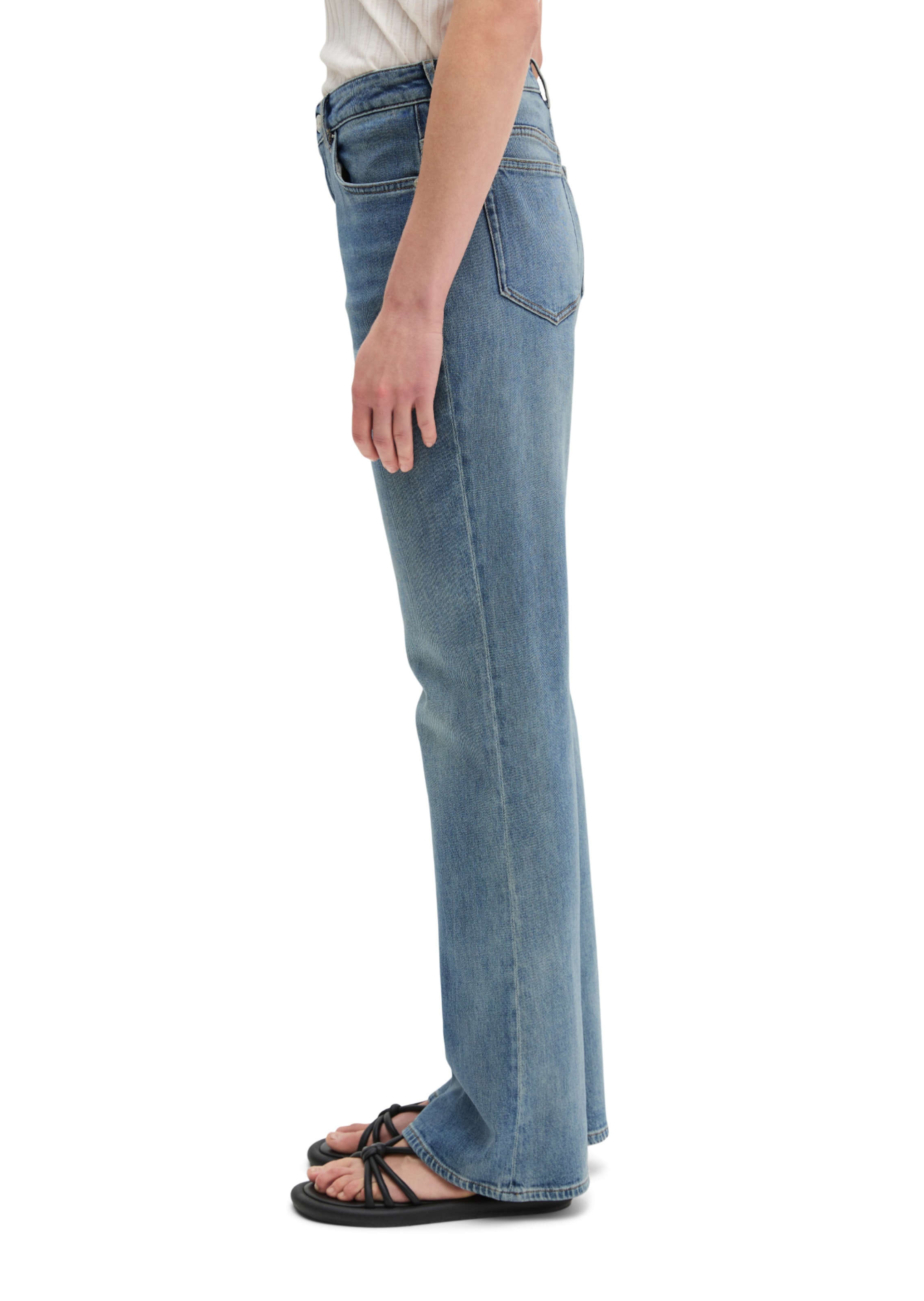 Marc O'Polo Flared Jeans 'Kiruna' in Blau