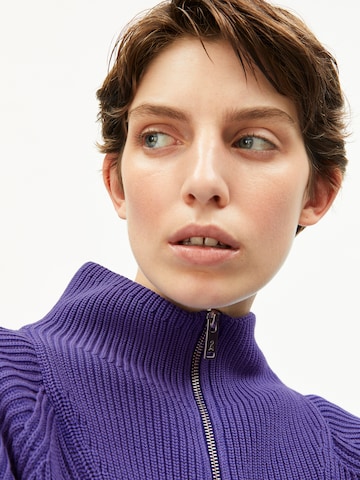 ARMEDANGELS Sweater in Purple