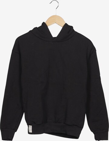 LASCANA Sweatshirt & Zip-Up Hoodie in XXS in Black: front