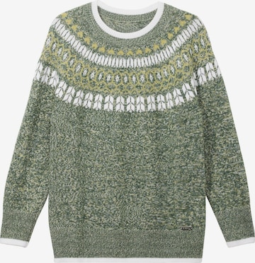 SHEEGO Sweater in Green: front