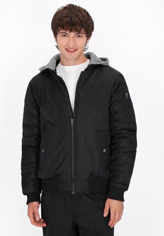 MO Winterjas in Zwart: voorkant