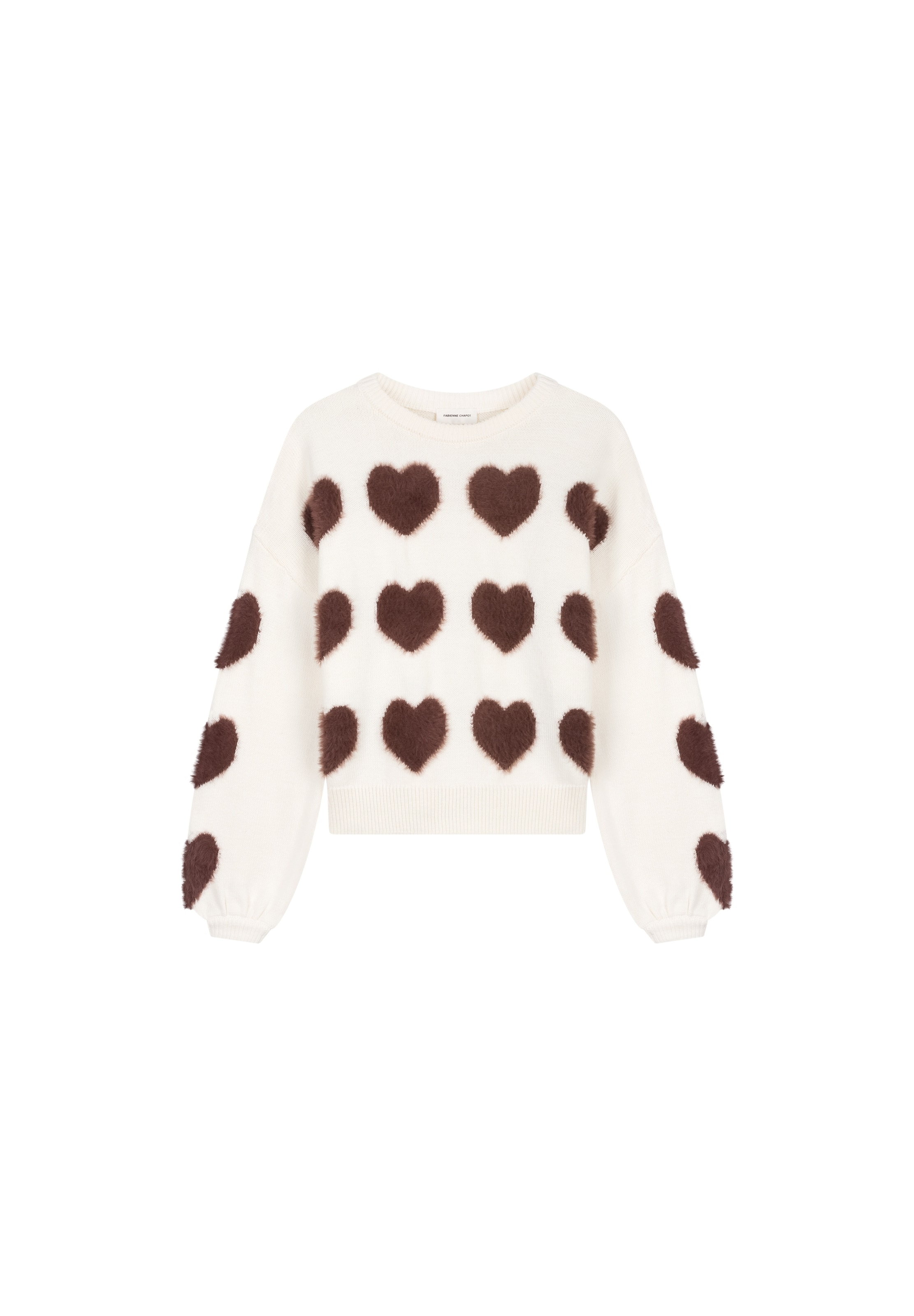 Fabienne Chapot Sweater in White: front