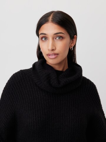 LeGer by Lena Gercke - Jersey talla grande 'Juna' en negro