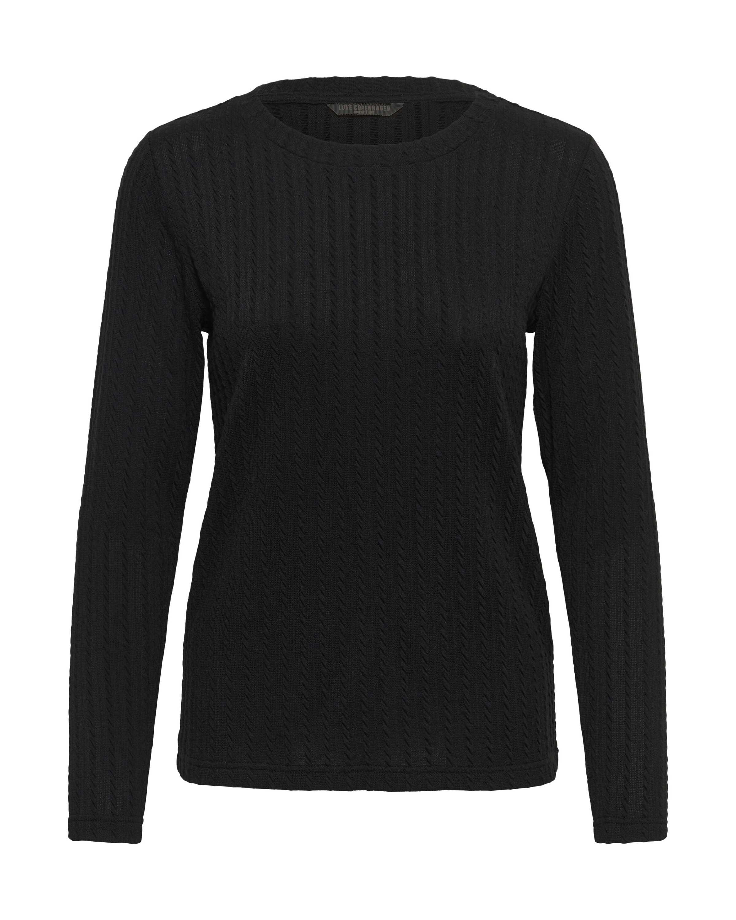 T-shirt 'Feri ' Love Copenhagen en noir : devant