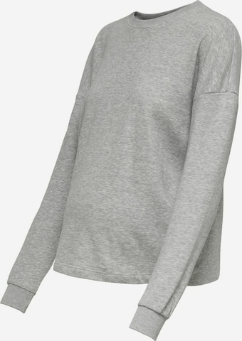 Only Maternity Sweatshirt in Grey: front