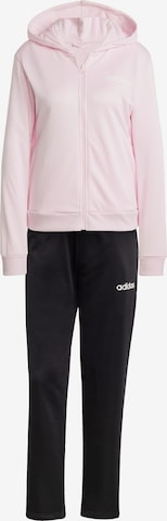 rozā ADIDAS SPORTSWEAR Treniņtērps 'Essentials': no priekšpuses