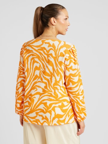 EVOKED Bluzka 'LAYA TYA' w kolorze pomarańczowy