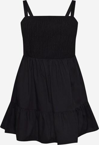 Robe d’été 'POPPY' Cotton On Curve en noir : devant