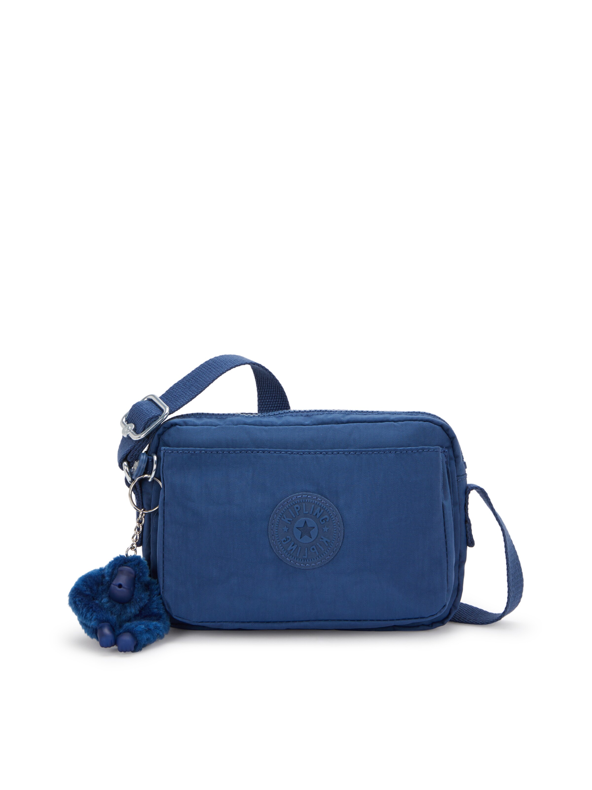 KIPLING Válltáska 'Abanu' - kék: elől