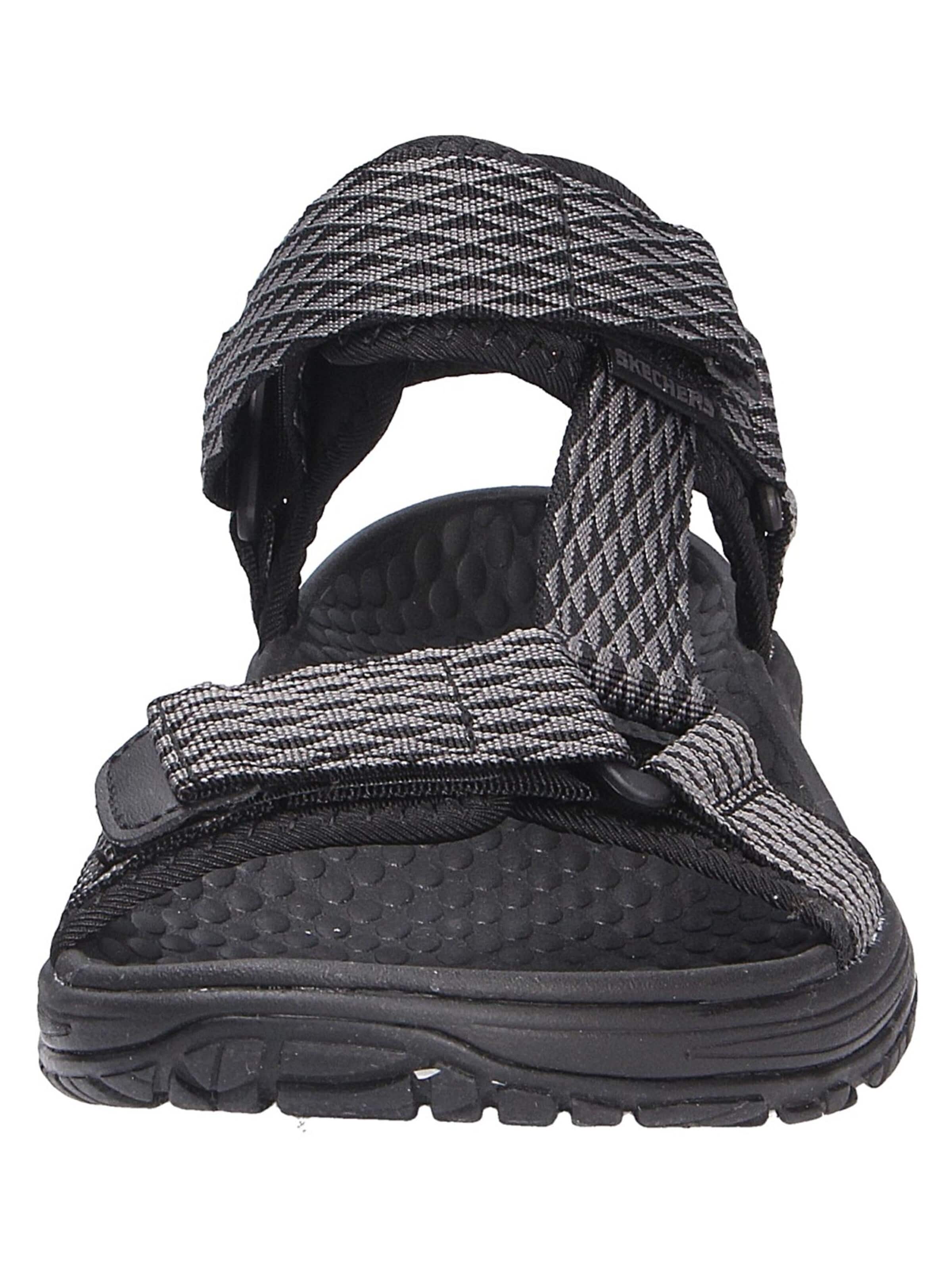 SKECHERS Trekking sandal 'lomell' in Black