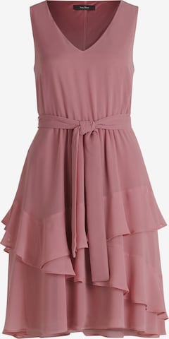 Robe de cocktail Vera Mont en rose : devant