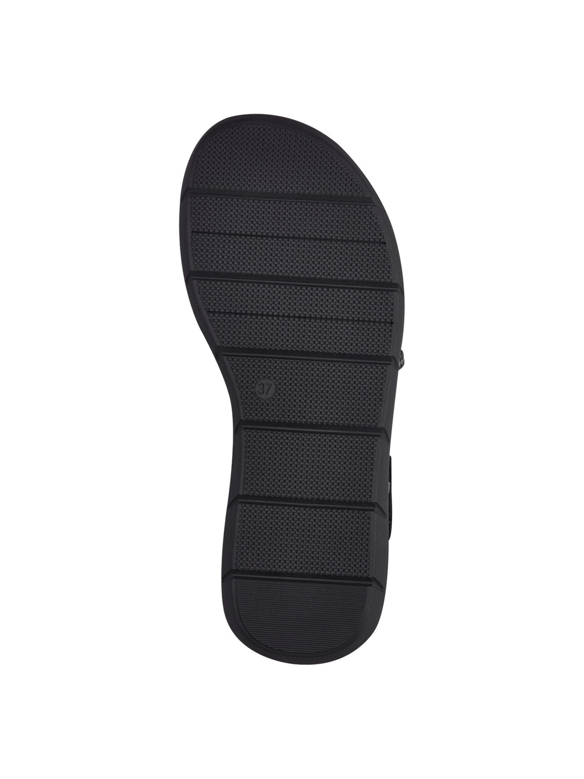 Sandales à lanières JANA en noir