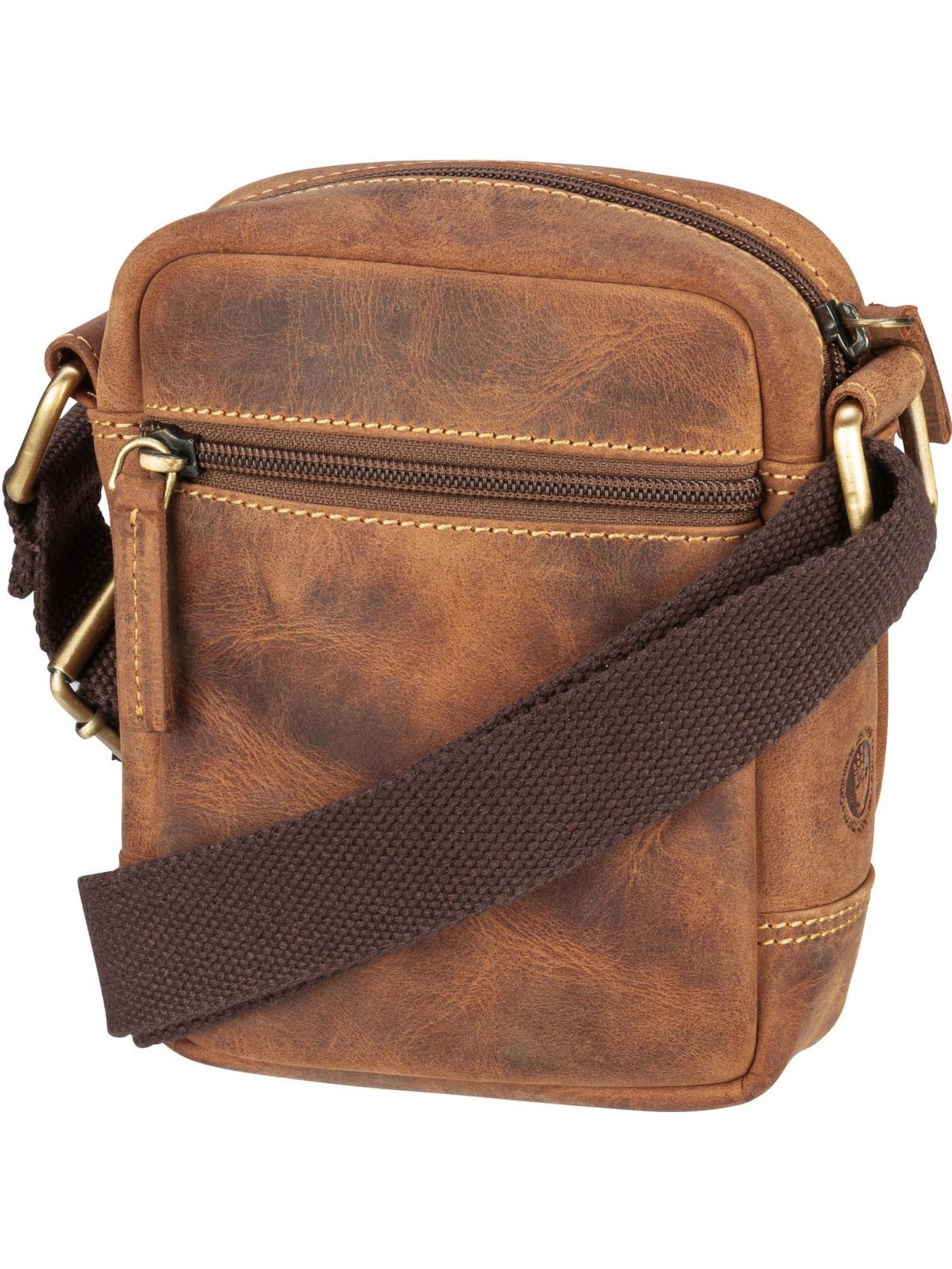 Borsa a tracolla di GREENBURRY in marrone