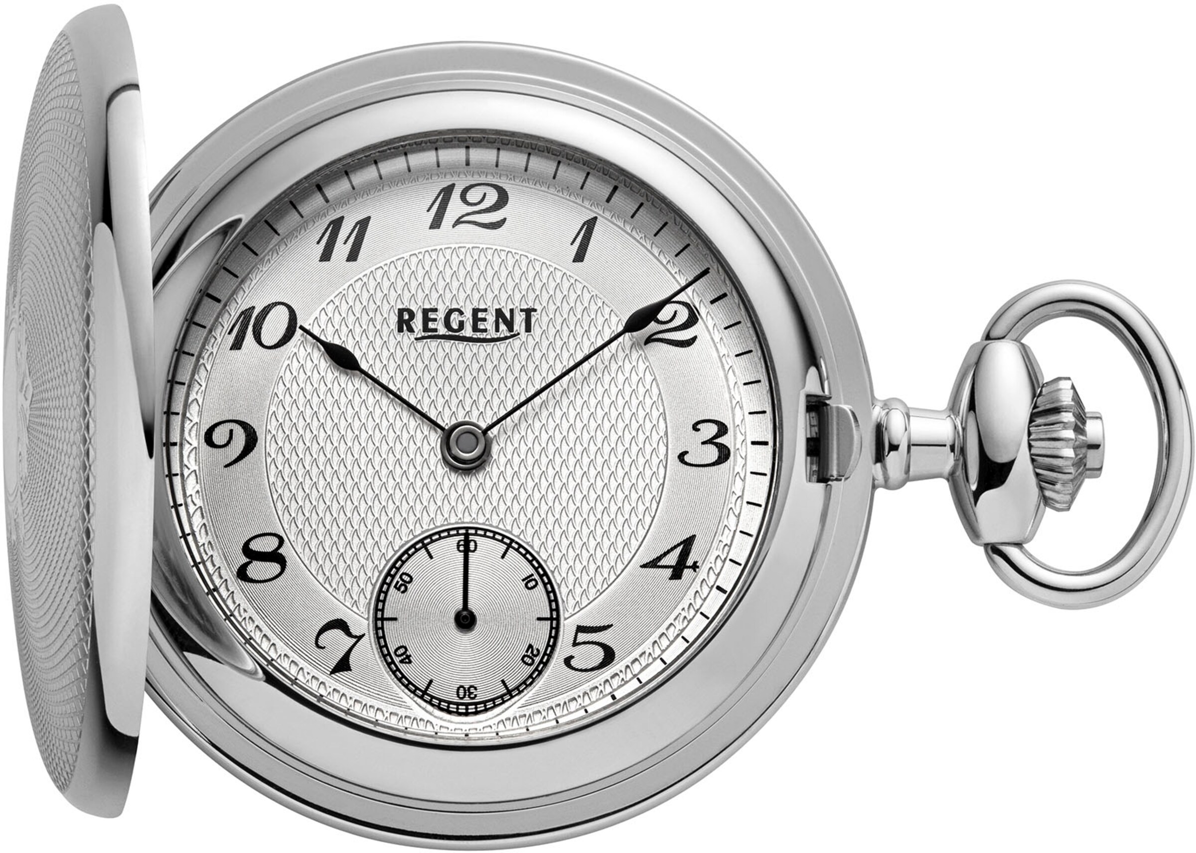 REGENT Analog Watch in Silver: front