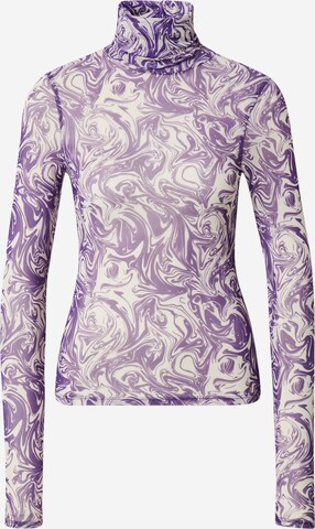 LeGer by Lena Gercke Shirt 'Tamina' in Lila: voorkant