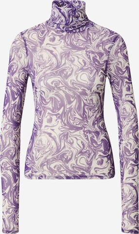 T-shirt 'Tamina' LeGer by Lena Gercke en violet : devant