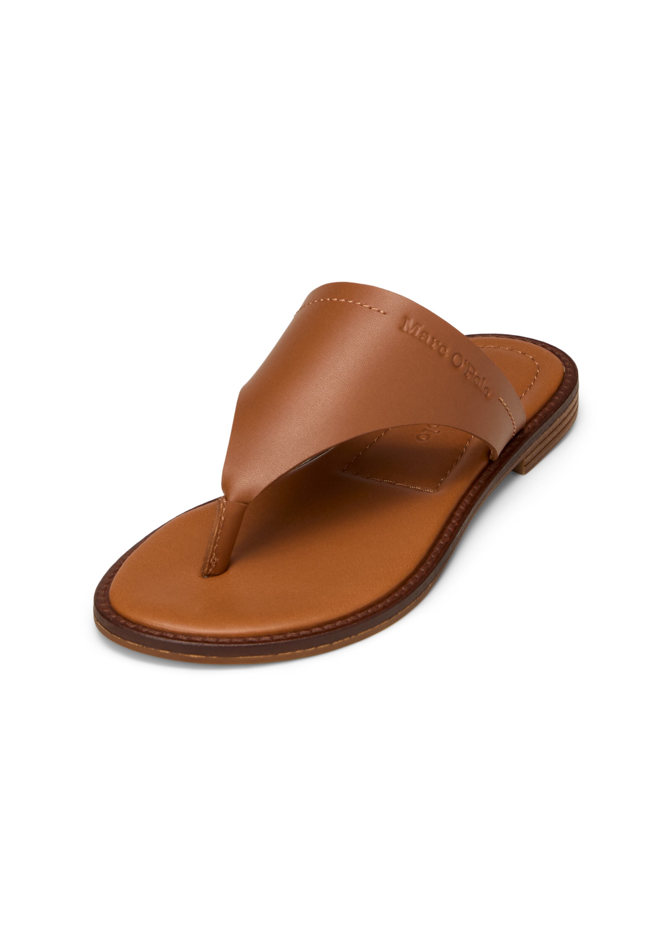 Marc O'Polo T-bar sandals in Beige: front