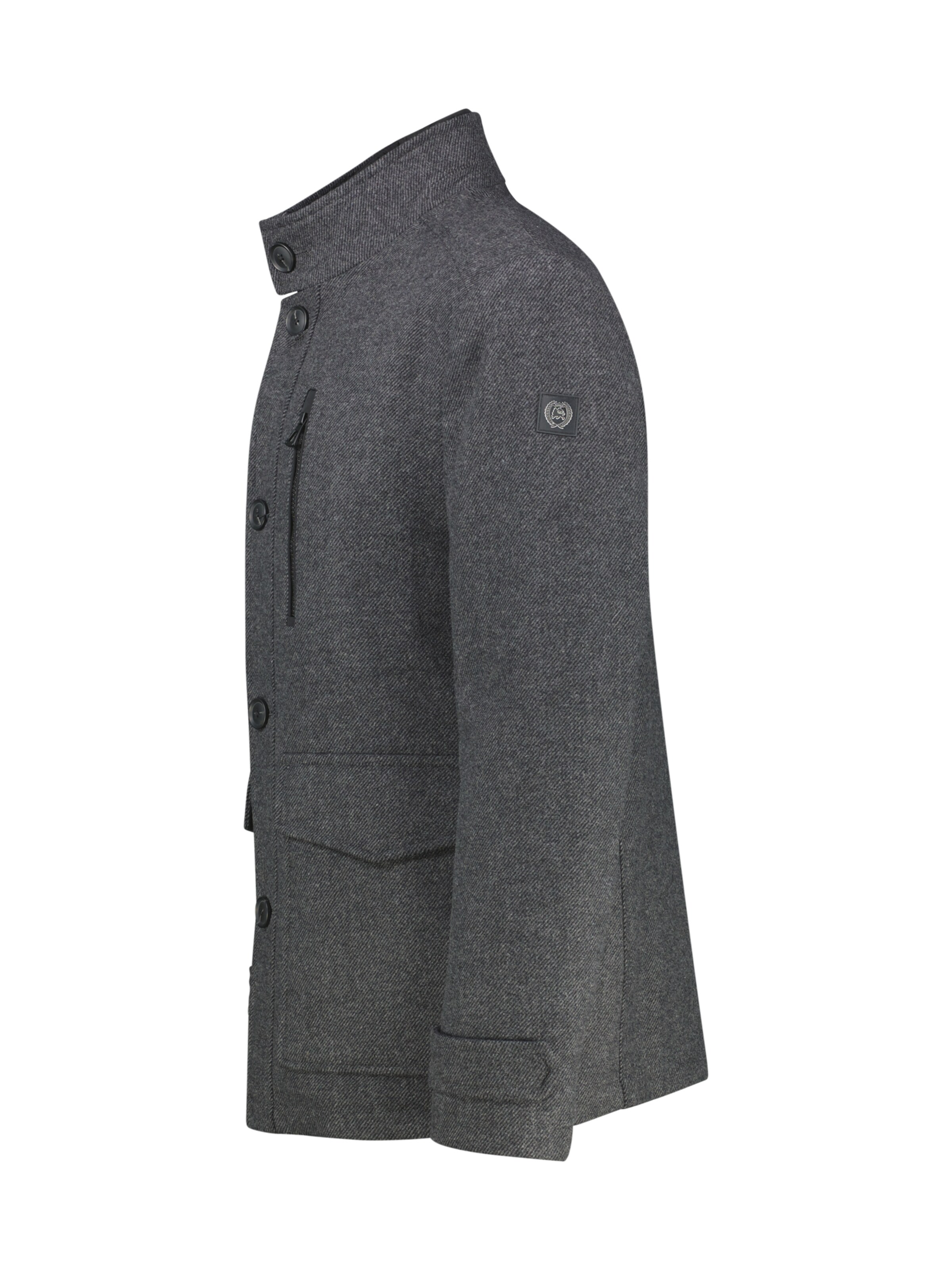LERROS Between-seasons coat in Grey