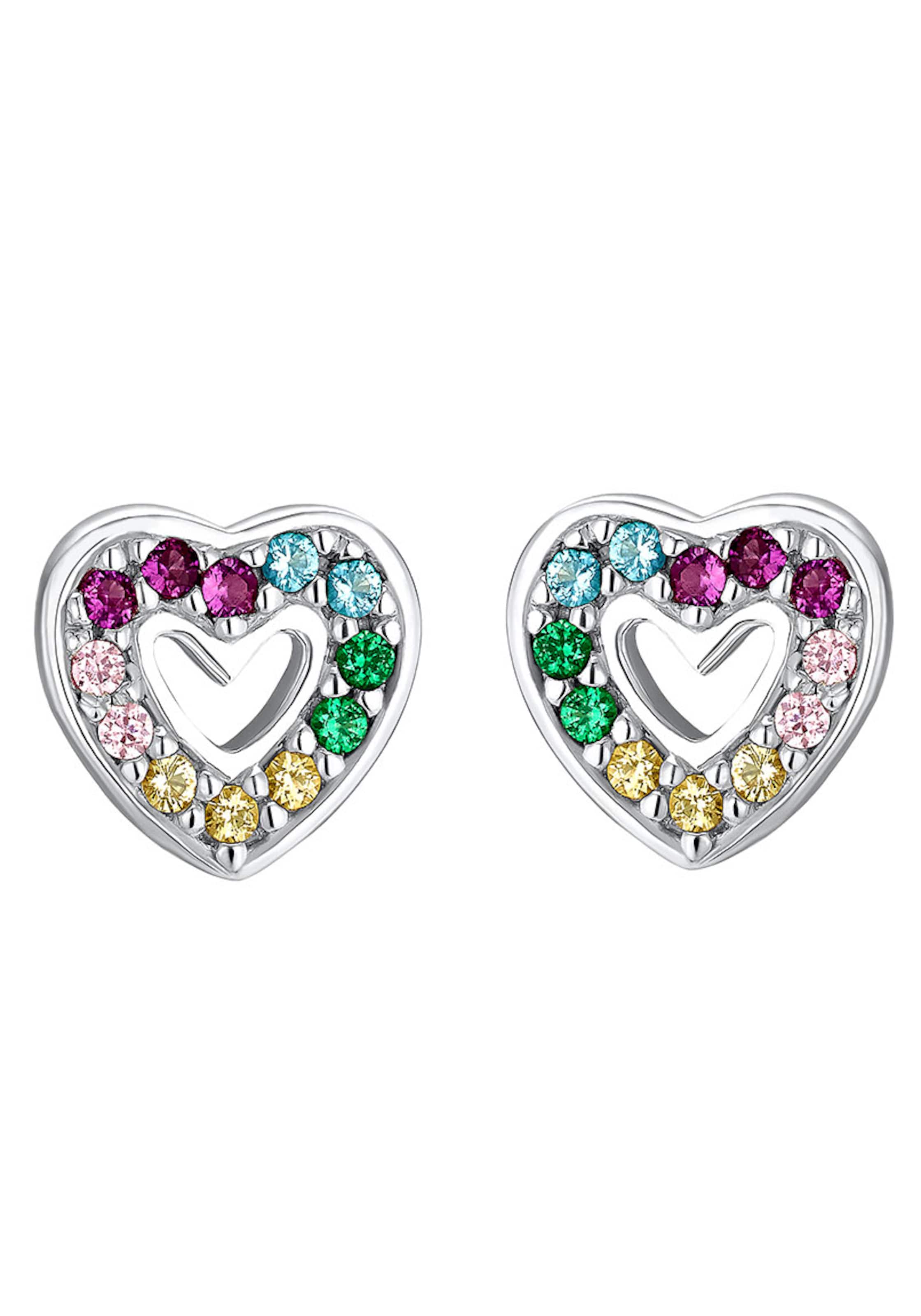 PRINZESSIN LILLIFEE Ohrstecker in Silber: Vorderseite