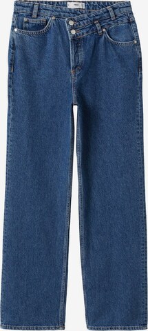 Wide Leg Jean 'Fiby' MANGO en bleu : devant