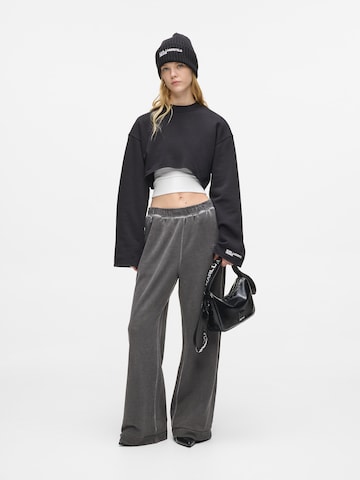 Wide Leg Pantalon KARL LAGERFELD JEANS en gris
