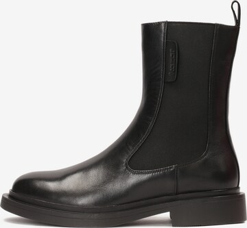 Kazar Chelsea Boots in Schwarz: predná strana