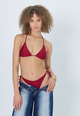 LSCN by LASCANA Bikini hlačke | rdeča barva