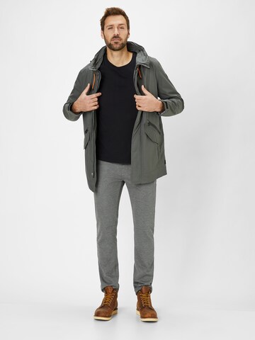 REDPOINT Slim fit Pants 'Kanata' in Grey