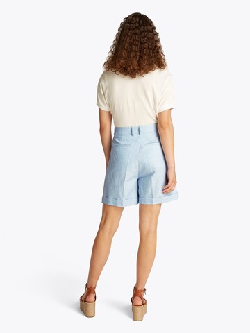TOMMY HILFIGER Regular Shorts in Blau: Rückseite
