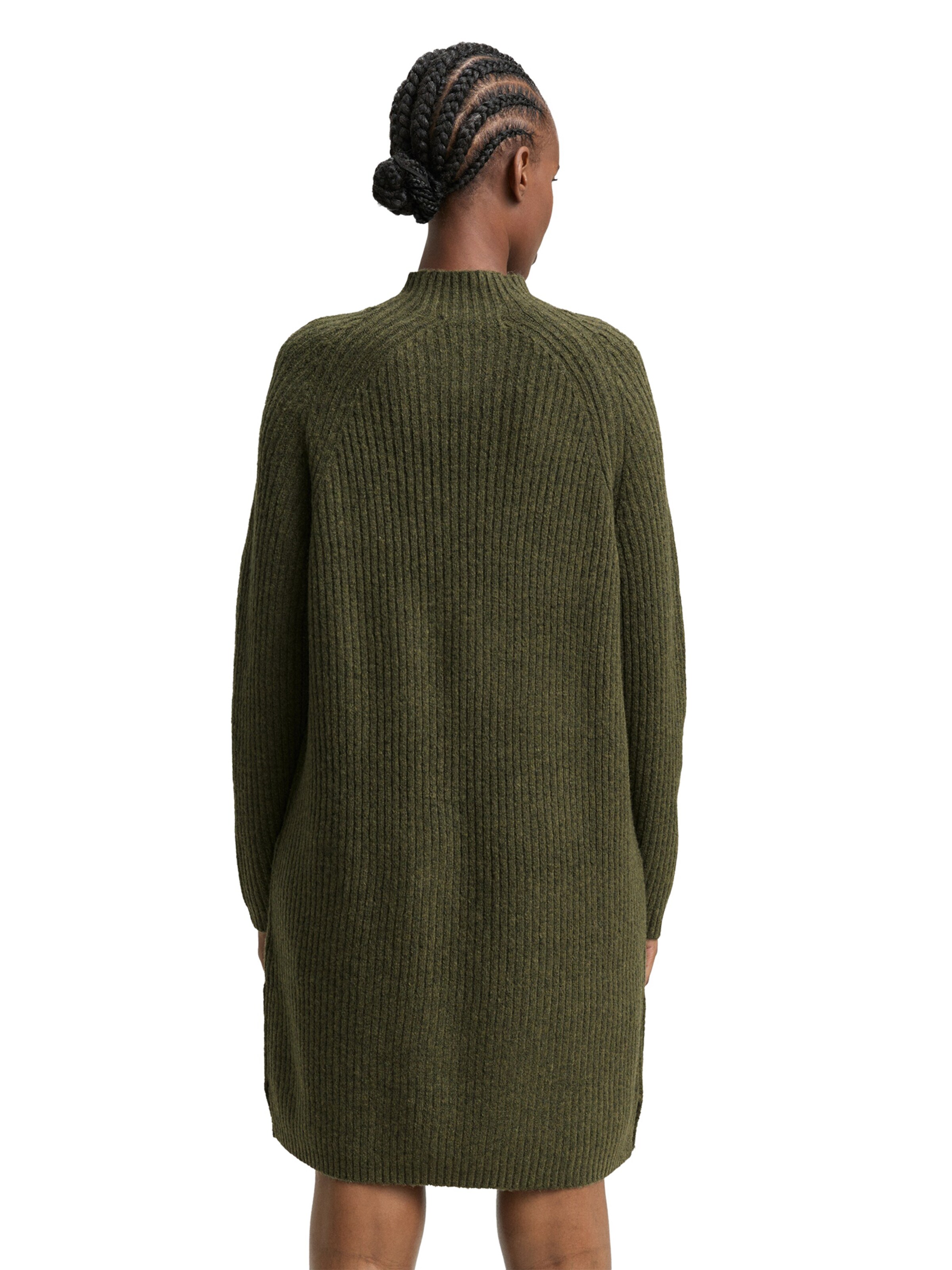 TOM TAILOR DENIM Knit dress in Green