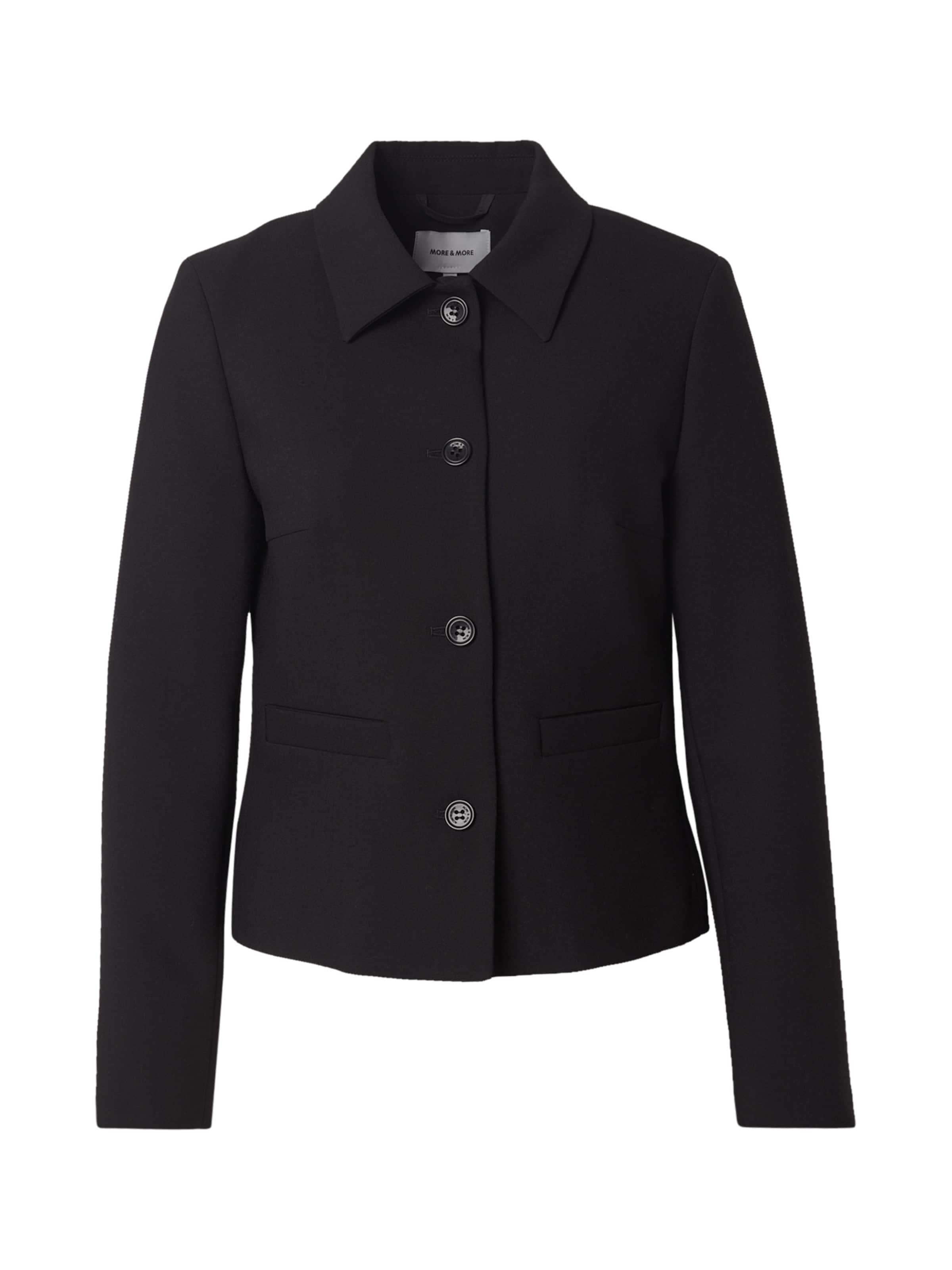 Blazer di MORE &amp; MORE in nero: frontale