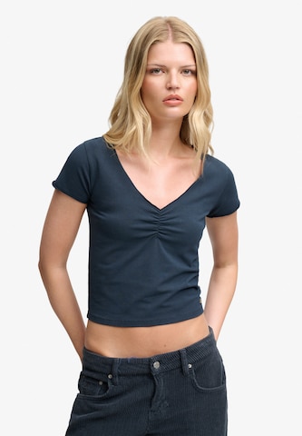 Superdry & Co Shirt in Blauw: voorkant